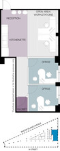 1730 Rhode Island Ave NW, Washington, DC à louer Plan d’étage– Image 1 sur 7