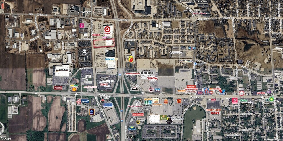 443 N Rolling Meadows Dr, Fond Du Lac, WI à louer - Aérien – Image 2 sur 7