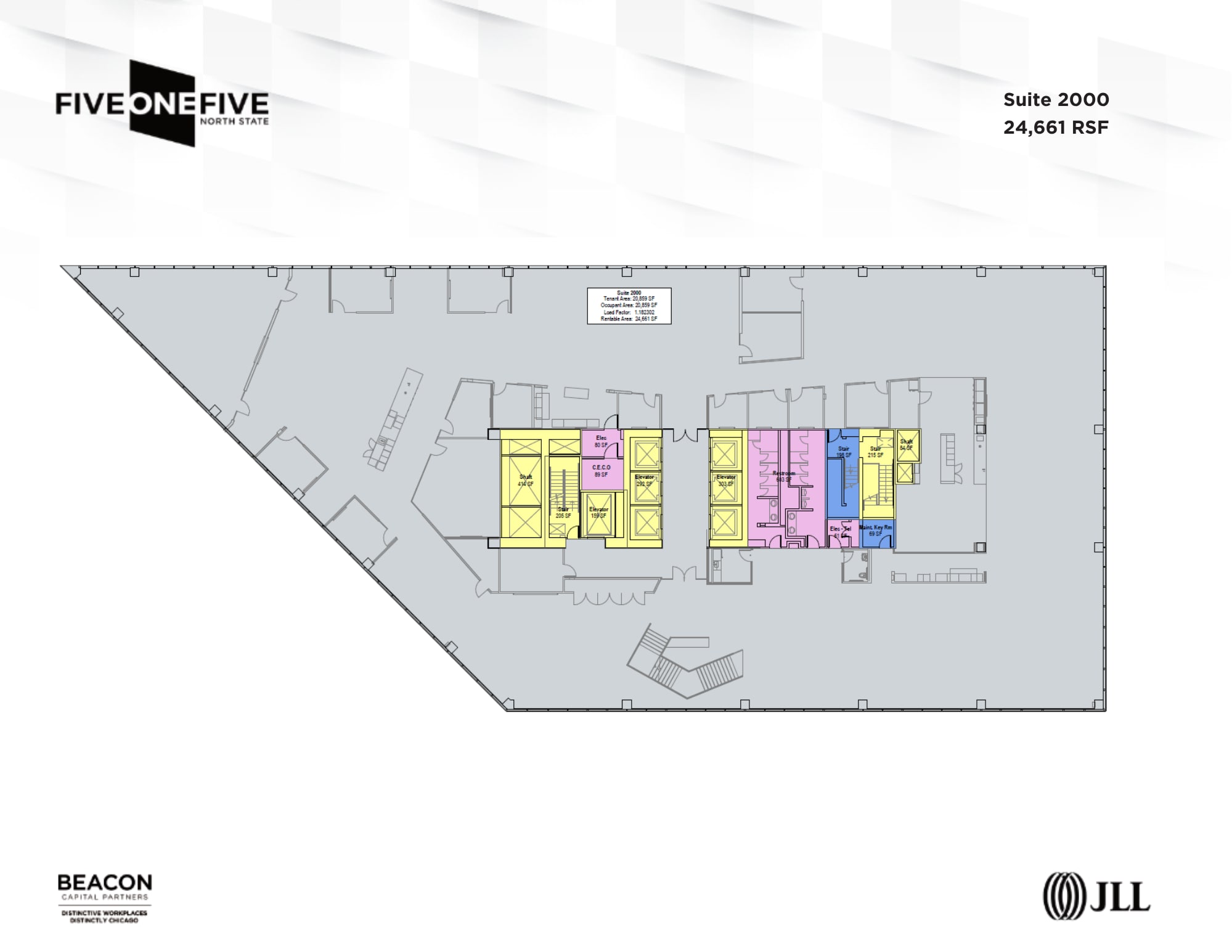 515 N State St, Chicago, IL à louer Plan d’étage– Image 1 sur 1
