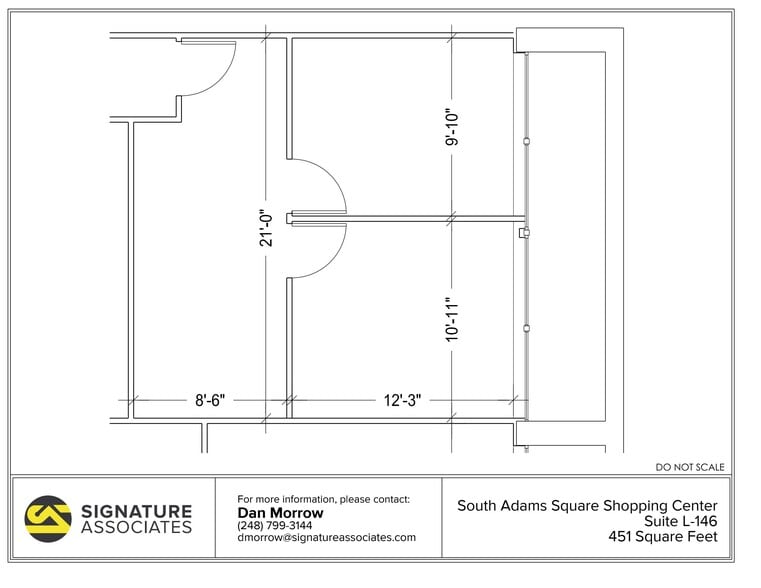 725 S Adams Rd, Birmingham, MI à louer - Plan d’étage – Image 2 sur 35