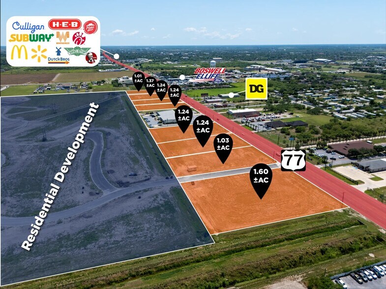 322-326 Farm to Market Road 1846, San Benito, TX à vendre - Aérien – Image 3 sur 10