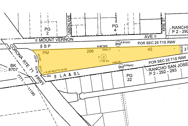 2000 Pomona Blvd, Pomona, CA à louer - Plan cadastral – Image 2 sur 2