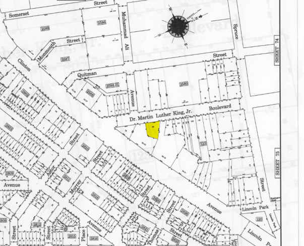 778-784 Martin Luther King Jr Blvd, Newark, NJ à vendre - Plan cadastral – Image 2 sur 2