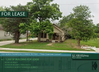 Plus de détails pour 1101 N Thompson St, Conroe, TX - Bureau à louer