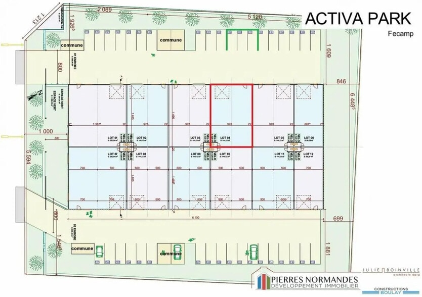 Local d’activités dans Saint-Léonard à louer - Plan de site – Image 3 sur 3