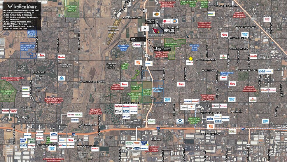 8282 W Camelback Rd, Glendale, AZ à louer - Photo de l’immeuble – Image 3 sur 4