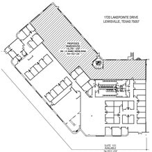 1720 Lakepointe Dr, Lewisville, TX à louer Plan d’étage– Image 1 sur 1