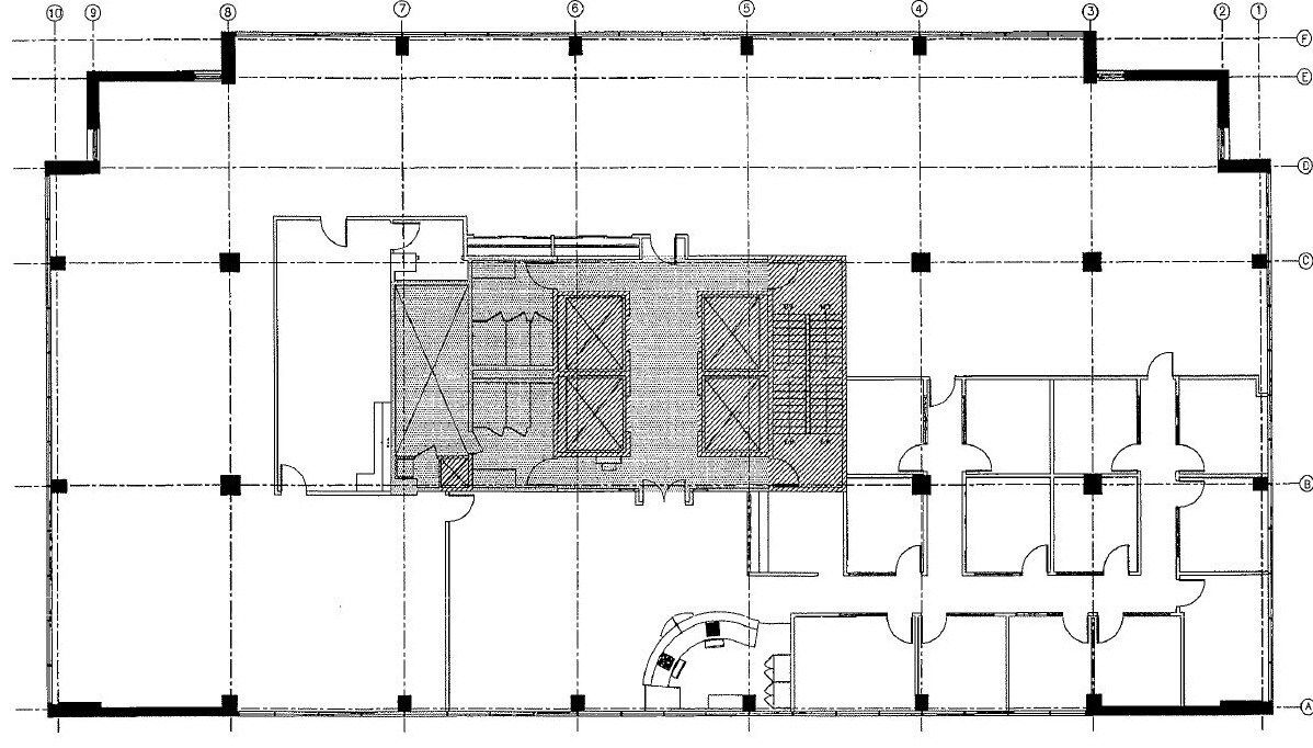 1055 Boul René-Lévesque E, Montréal, QC à louer Plan d’étage– Image 1 sur 1