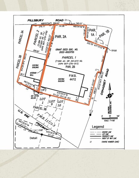 2155-2157 Pillsbury Road portefeuille de 2 biens à vendre sur LoopNet.fr - Plan cadastral – Image 3 sur 3