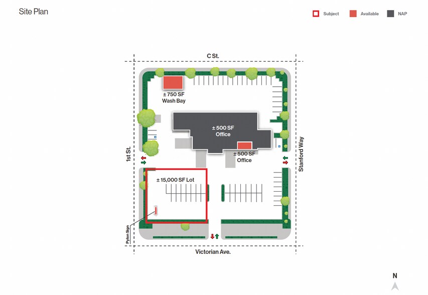 40 Victorian Ave, Sparks, NV à louer - Plan de site – Image 2 sur 3