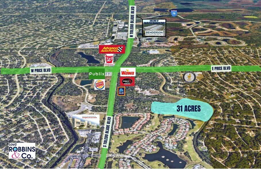 0 S Toledo Blade Blvd, North Port, FL à vendre - Aérien – Image 1 sur 13