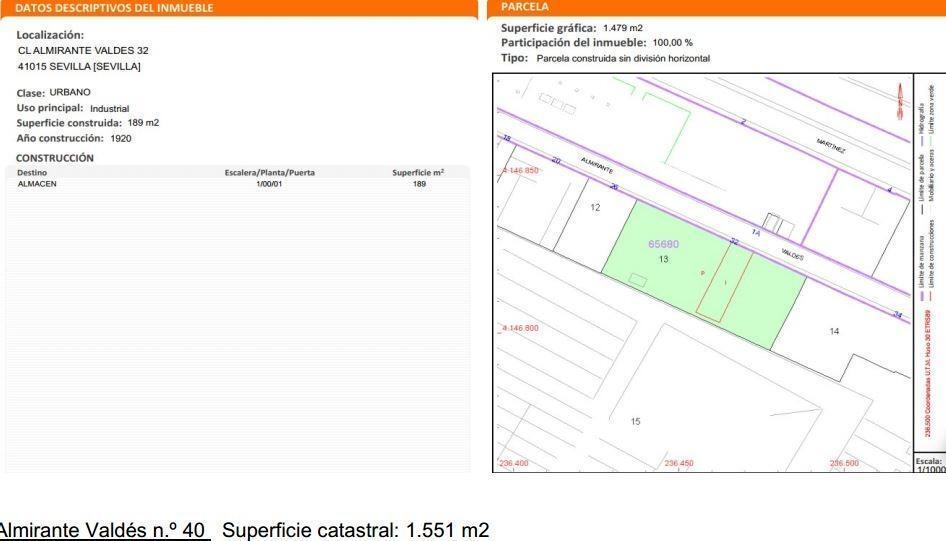 Calle Almirante Valdés, 40, SEVILLA, Sevilla à vendre - Plan d’étage – Image 3 sur 12