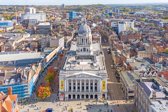High St, Nottingham, NTT - VUE AÉRIENNE  vue de carte - Image1