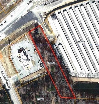 Plus de détails pour 600 Greensboro Rd, High Point, NC - Terrain à vendre