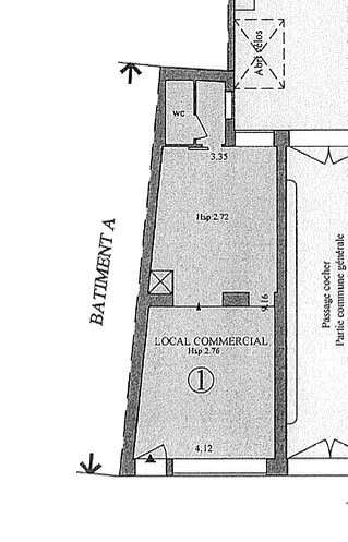17 Rue D'Orleans, Saint-Cloud à louer - Plan d’étage – Image 2 sur 2