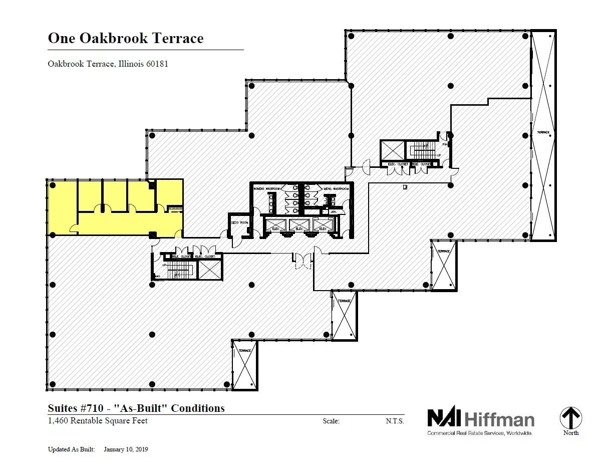 18W200 W 22nd St, Oakbrook Terrace, IL à louer Plan d’étage– Image 1 sur 7