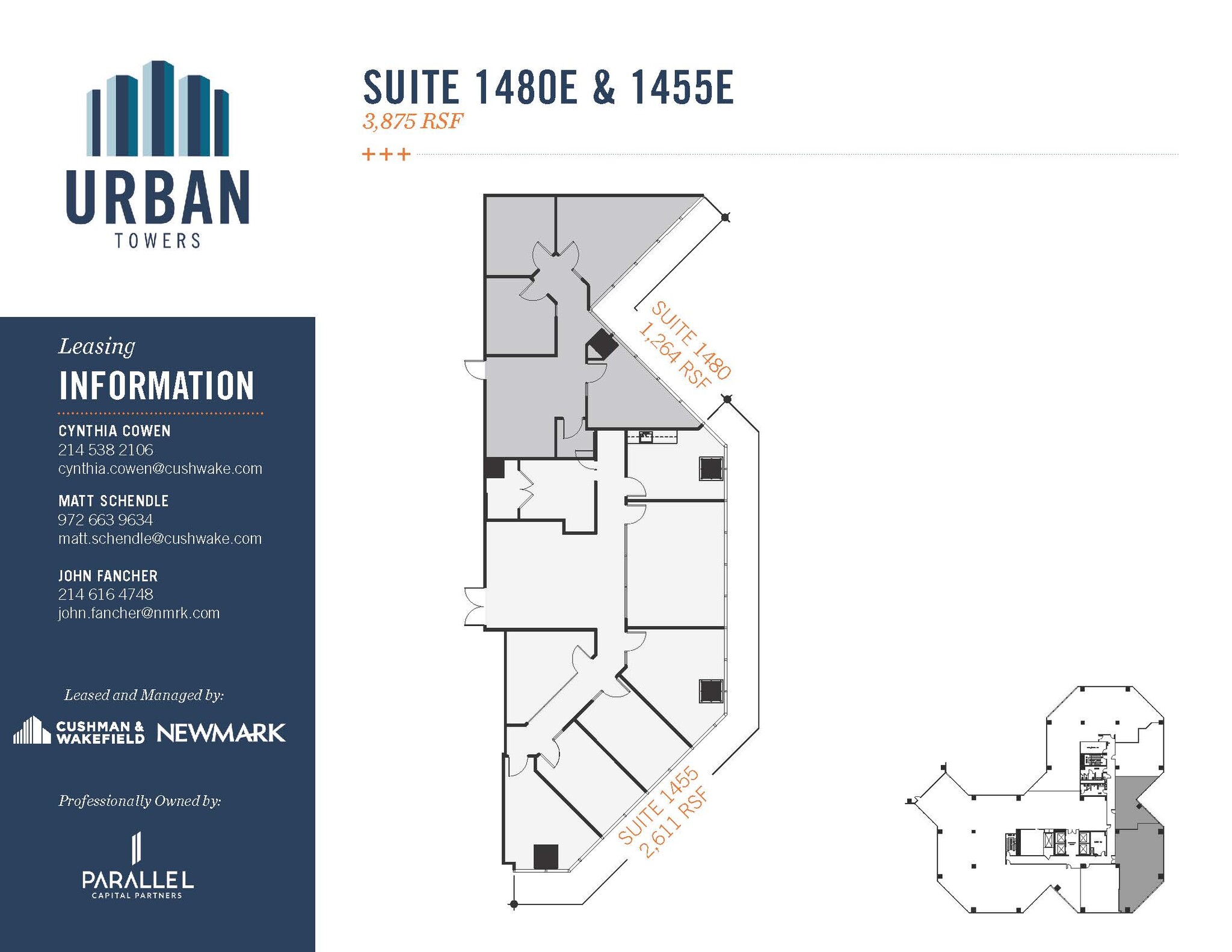 222 W Las Colinas Blvd, Irving, TX à louer Plan d’étage– Image 1 sur 1