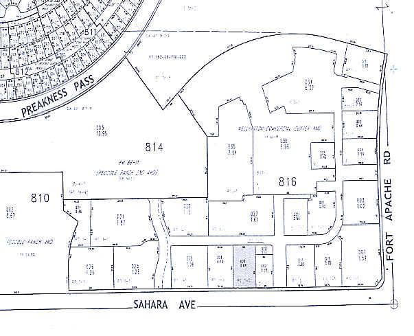 9470 W Sahara Ave, Las Vegas, NV à louer - Plan cadastral – Image 2 sur 5