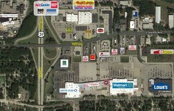 1730-1740 E Sherman Blvd, Muskegon, MI à louer Aérien– Image 2 sur 2