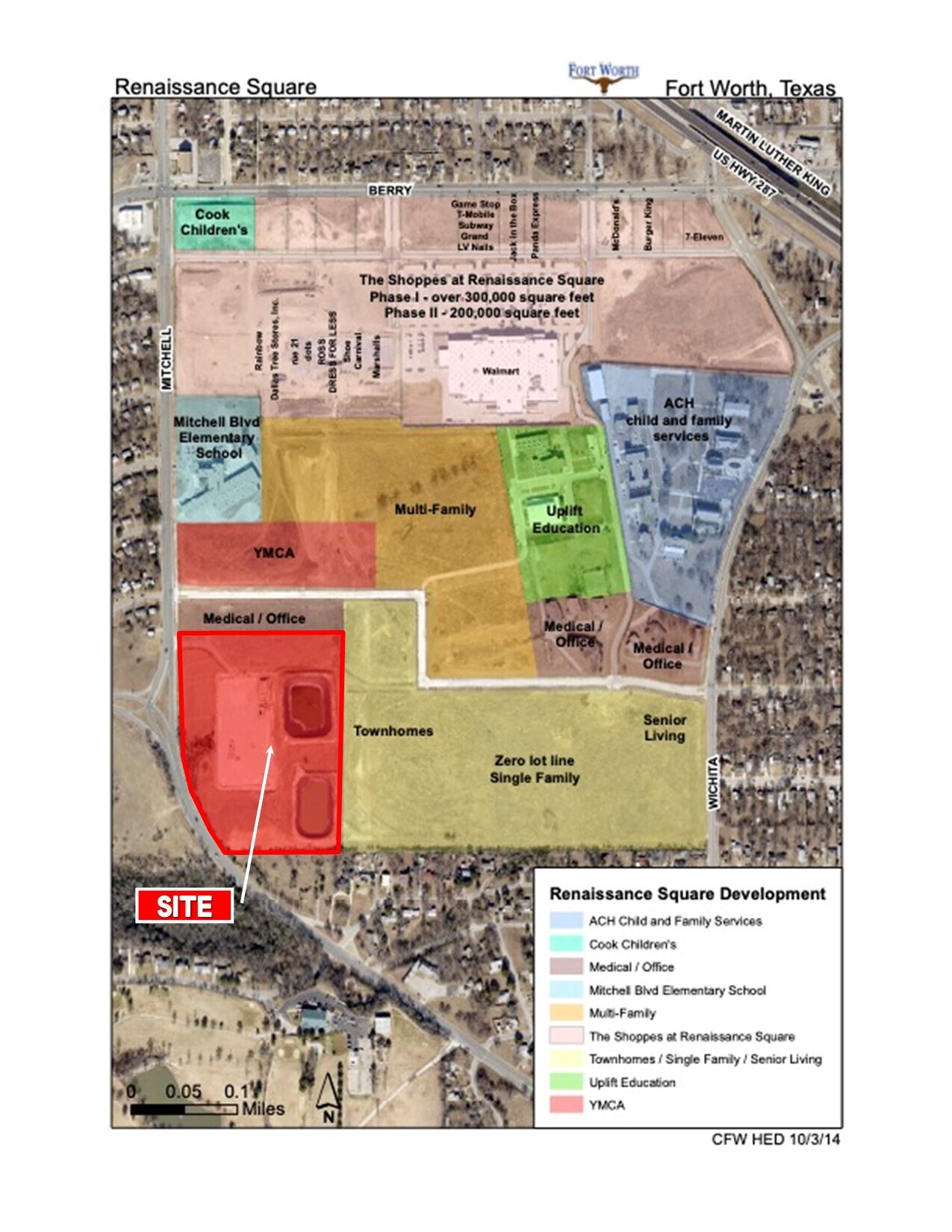 3650 Wichita st, Fort Worth, TX à vendre Aérien– Image 1 sur 3
