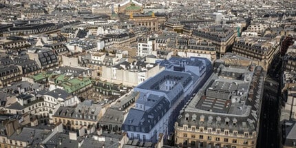 3-5 Rue Louis Le Grand, Paris, PAR - Vue aérienne vue de carte