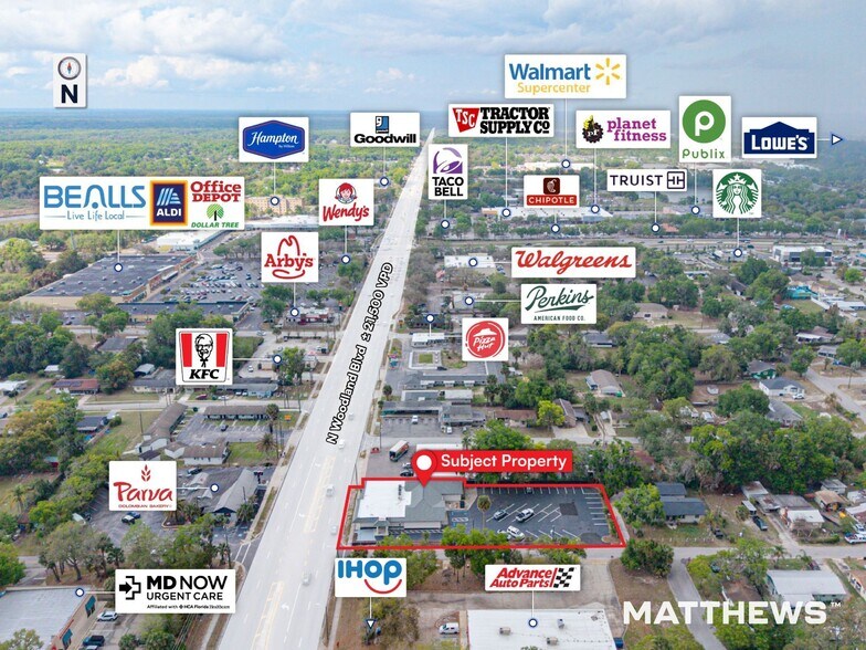 1329 N Woodland Blvd, Deland, FL à vendre - Photo de l’immeuble – Image 3 sur 3