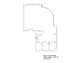350 N LaSalle St, Chicago, IL à louer Plan d’étage– Image 1 sur 1