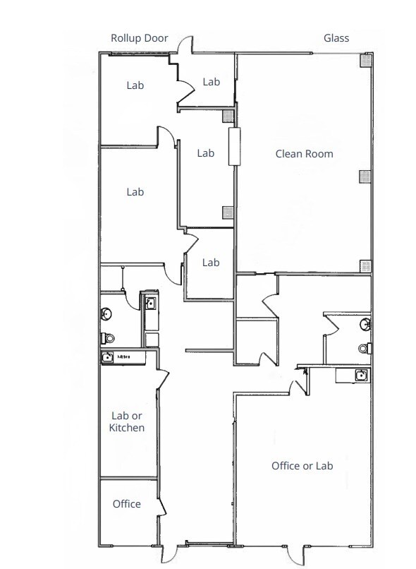 7020 Koll Center Pky, Pleasanton, CA à louer Plan d’étage– Image 1 sur 1