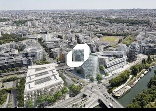 Issy-les-Moulineaux - Vue aérienne  vue de carte