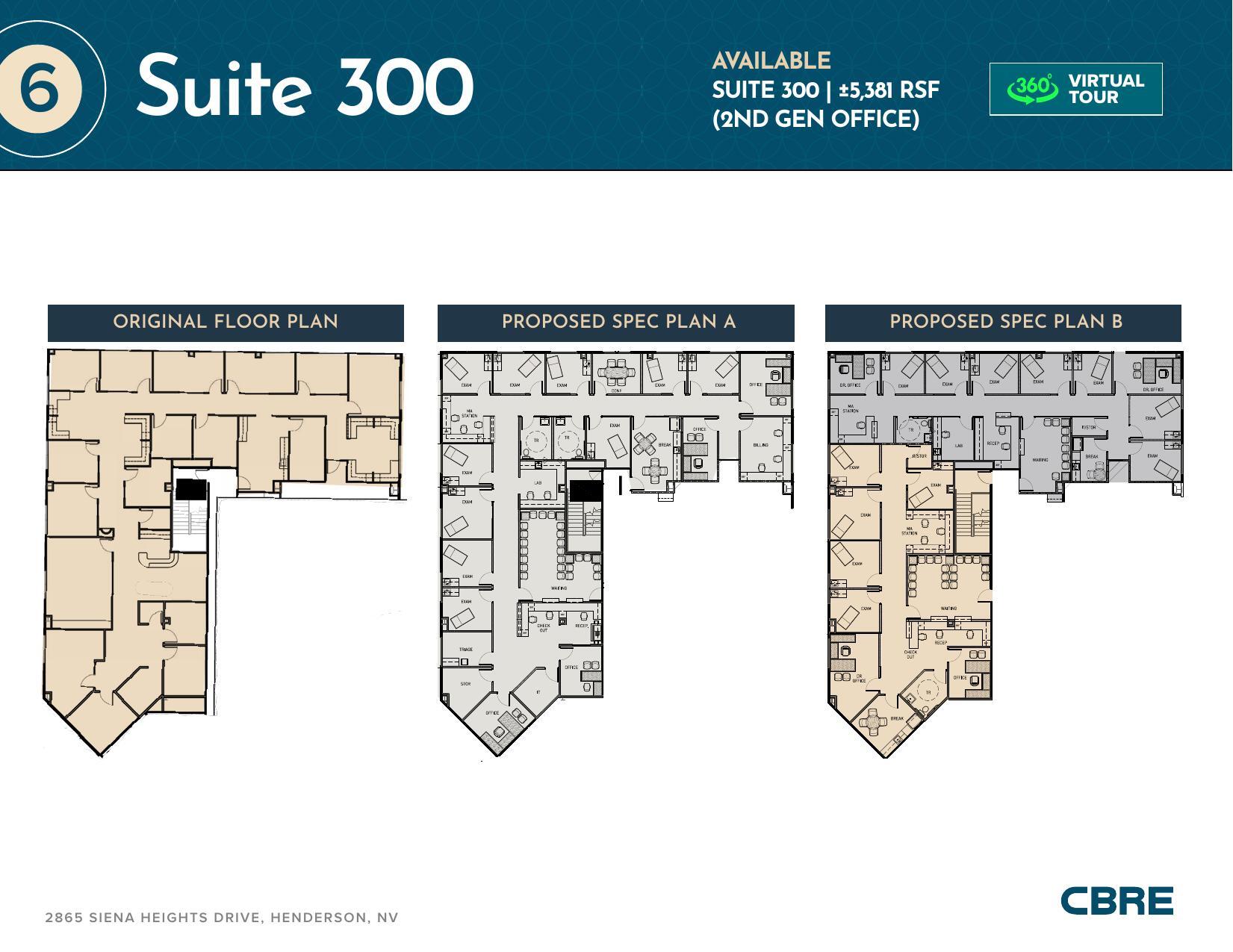 2865 Siena Heights Dr, Henderson, NV à louer Plan d’étage– Image 1 sur 1