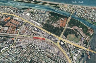 1666 Old Dixie Highway, Jupiter, FL - VUE AÉRIENNE  vue de carte - Image1