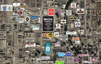 Vel R Phillips Ave, Milwaukee, WI - VUE AÉRIENNE  vue de carte