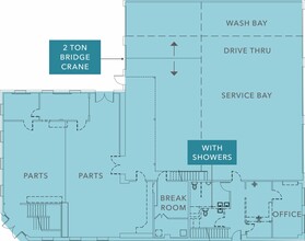 720 S Forest St, Seattle, WA à louer Plan d’étage– Image 2 sur 5