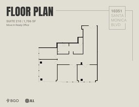 10351 Santa Monica Blvd, Los Angeles, CA à louer Plan de site– Image 1 sur 1