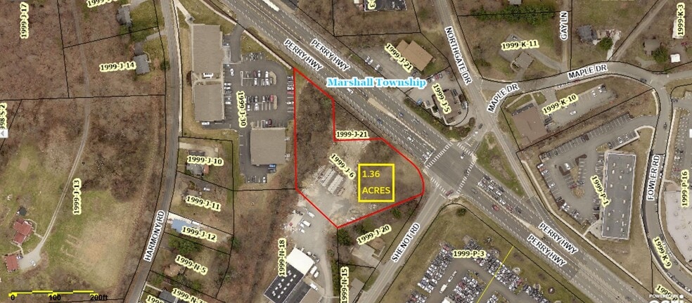 15049 Perry Hwy, Wexford, PA à vendre - Plan cadastral – Image 2 sur 2