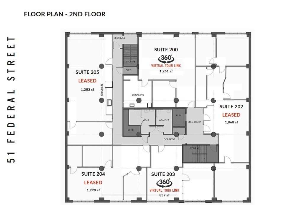 51 Federal St, San Francisco, CA à louer Plan d’étage– Image 1 sur 1