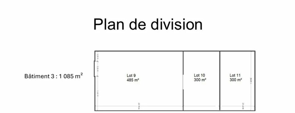 Local d'activités dans Honfleur à vendre - Plan d’étage – Image 3 sur 3