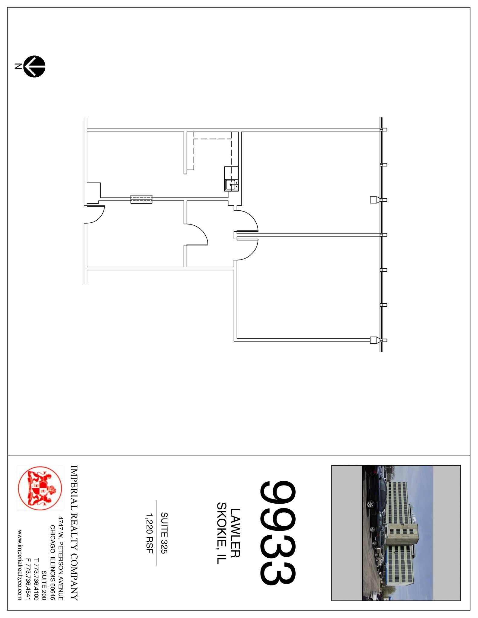 9933 Lawler Ave, Skokie, IL à louer Plan de site– Image 1 sur 1