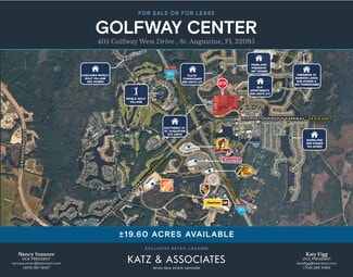 Plus de détails pour 405 Golfway Dr, Saint Augustine, FL - Terrain à louer