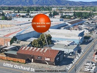 Plus de détails pour 270 San Jose Ave, San Jose, CA - Industriel/Logistique à vendre