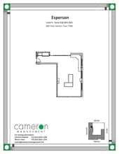 808 Travis St, Houston, TX à louer Plan d’étage– Image 1 sur 1