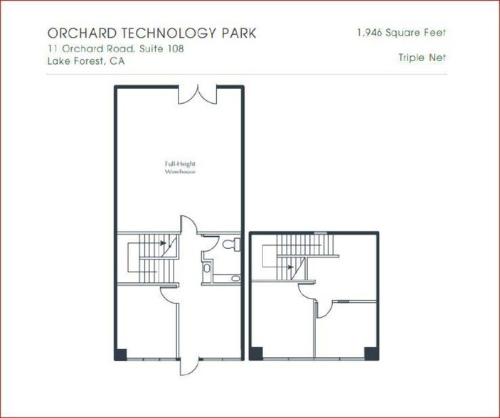 11 Orchard Rd, Lake Forest, CA à louer - Plan de site – Image 1 sur 1