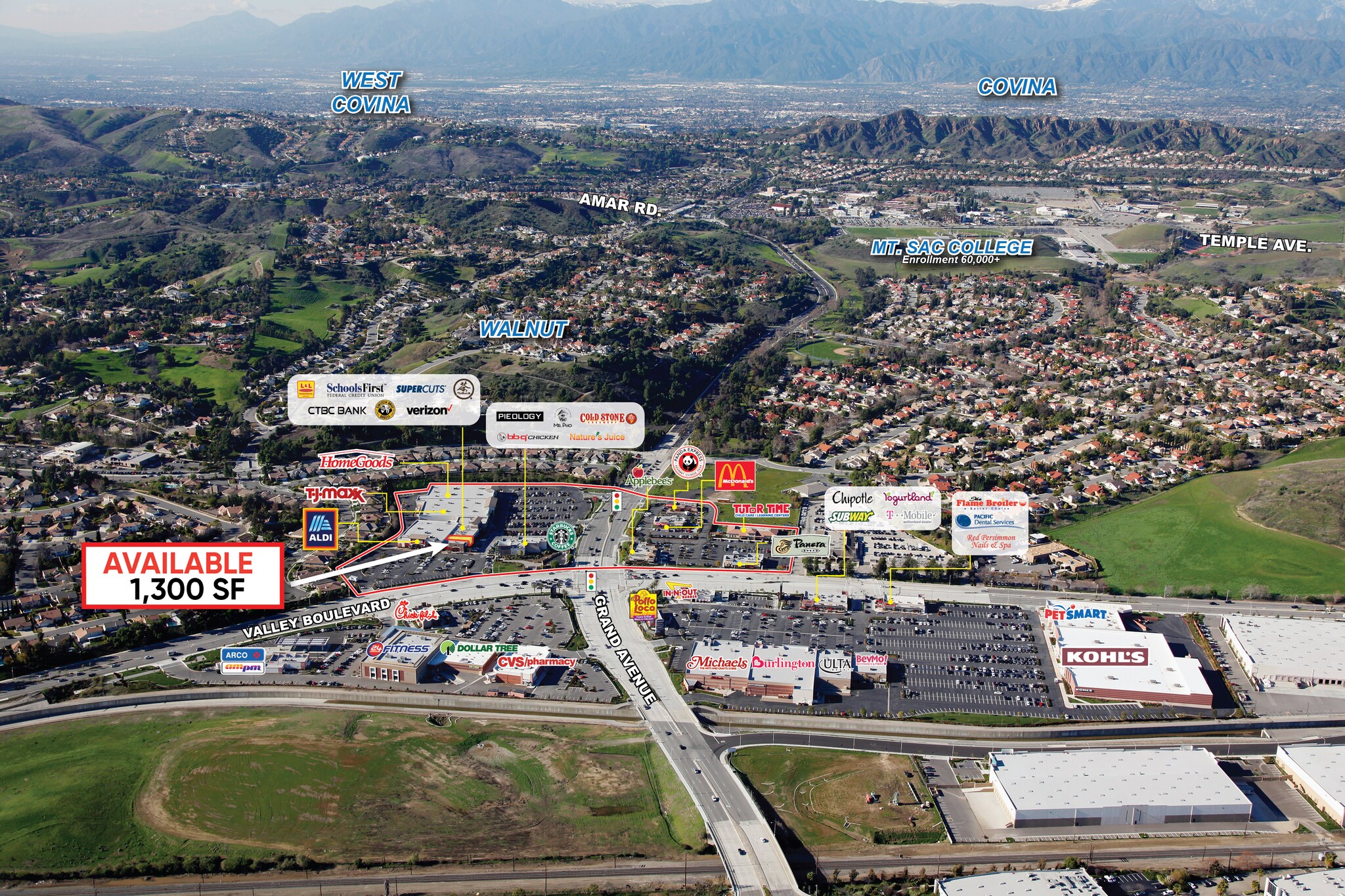 21555 Valley Blvd, Walnut, CA à louer Photo principale– Image 1 sur 2