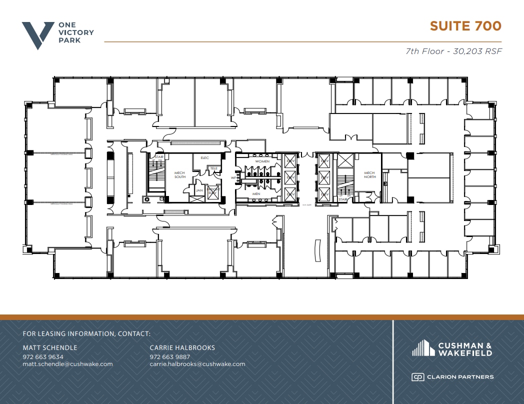 2323 Victory Ave, Dallas, TX à louer Plan d’étage– Image 1 sur 1