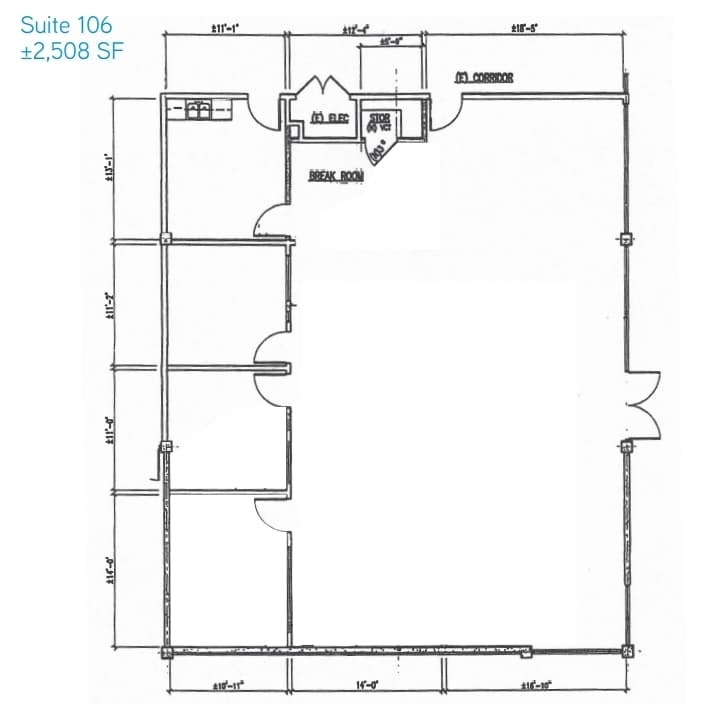 3100 Mowry Ave, Fremont, CA à louer Plan d’étage– Image 1 sur 1