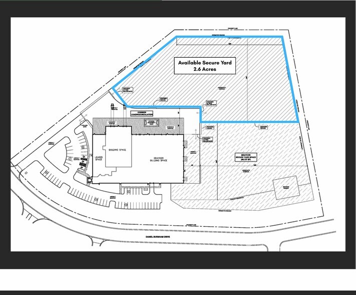 6500 Daniel Burnham Drive, Portage, IN à louer - Plan de site – Image 3 sur 3