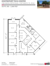 4100-4108 Amon Carter Blvd, Fort Worth, TX à louer Plan d’étage– Image 1 sur 1