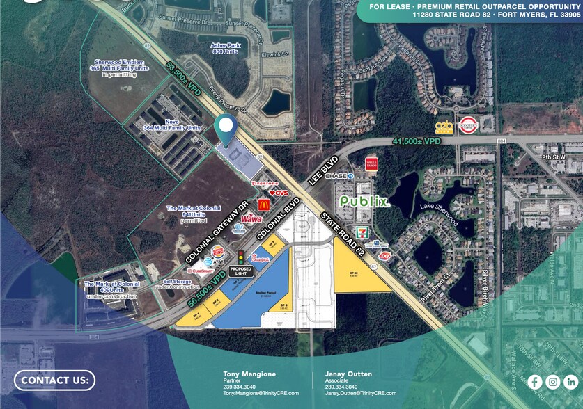 11280 State Road 82, Fort Myers, FL à louer - Aérien – Image 1 sur 4