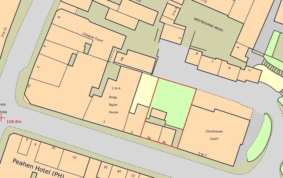 3A-3B London Rd, St Albans à vendre - Plan cadastral – Image 2 sur 2