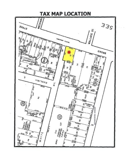 3 White St, Red Bank, NJ à louer - Plan cadastral – Image 2 sur 2